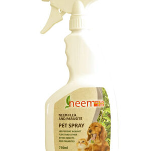 Neem Flea & Parasite Pet Spray - pre mixed, ready to use
